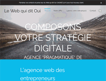 Tablet Screenshot of lewebquiditoui.com